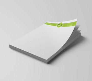 چاپ برگ یادداشت